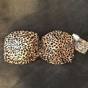 Victoria’s Secret leopard bikini top